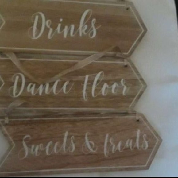 Hand Crafted Other - Wedding Signs (Set of 3)